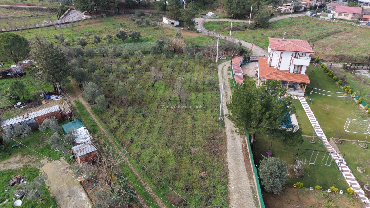 İZMİR YENİKÖY MERKEZDE SATILIK TEKTAPU 1.855 M2 MUHTEŞEM KONUMDA BAHÇE - 8