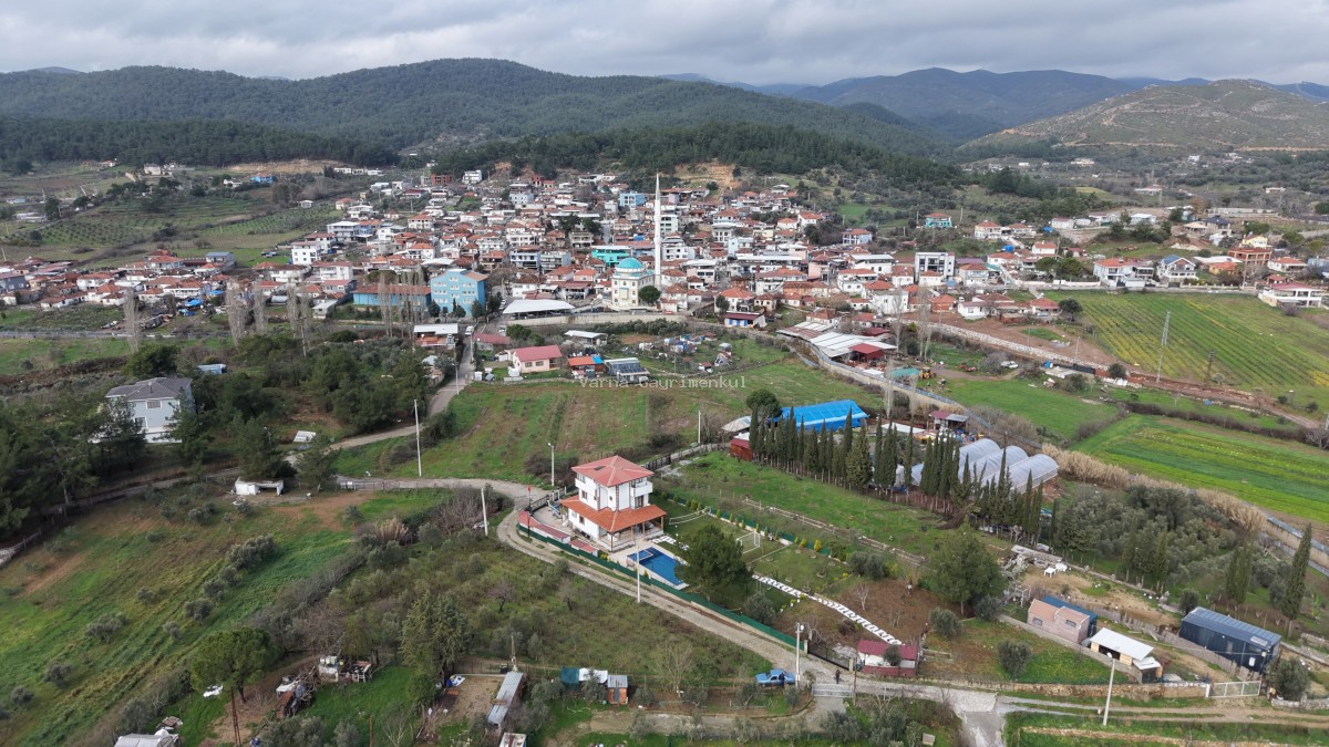 İZMİR YENİKÖY MERKEZDE SATILIK TEKTAPU 1.855 M2 MUHTEŞEM KONUMDA BAHÇE - 3