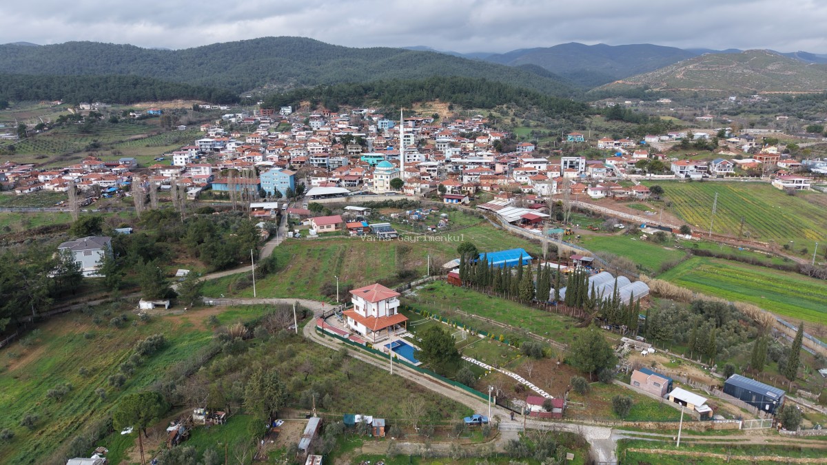 İZMİR YENİKÖY MERKEZDE SATILIK TEKTAPU 1.855 M2 MUHTEŞEM KONUMDA BAHÇE - 5